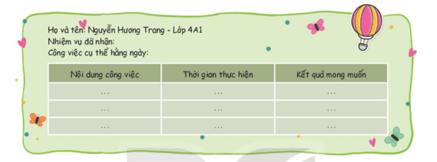 Hoạt động trải nghiệm lớp 4 Kết nối tri thức Tuần 15