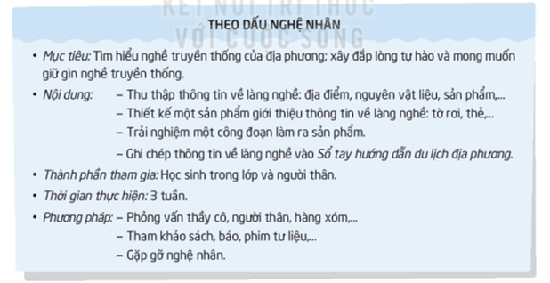 Hoạt động trải nghiệm lớp 4 Kết nối tri thức Tuần 32