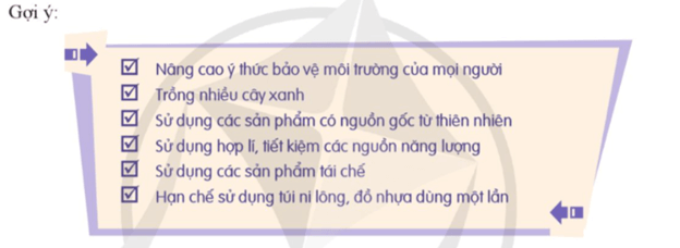 HĐTN 9 Cánh diều Phòng chống ô nhiễm và bảo vệ môi trường | Giải Hoạt động trải nghiệm 9