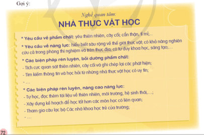 HĐTN 9 Cánh diều Rèn luyện bản thân theo nghề em quan tâm | Giải Hoạt động trải nghiệm 9