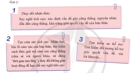 HĐTN 9 Cánh diều Ứng phó căng thẳng | Giải Hoạt động trải nghiệm 9