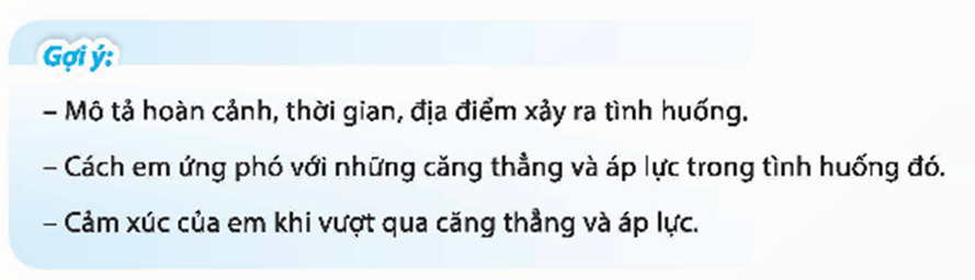 HĐTN 9 Chân trời sáng tạo Chủ đề 1: Tự tạo động lực và ứng phó với áp lực trong cuộc sống | Giải Hoạt động trải nghiệm 9