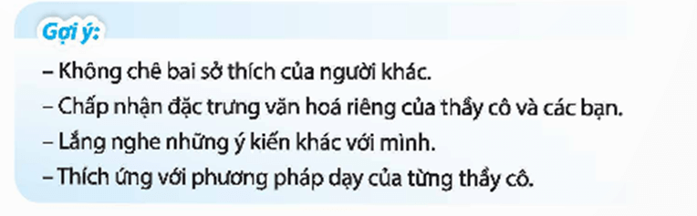 HĐTN 9 Chân trời sáng tạo Chủ đề 3: Góp phần xây dựng văn hoá nhà trường | Giải Hoạt động trải nghiệm 9