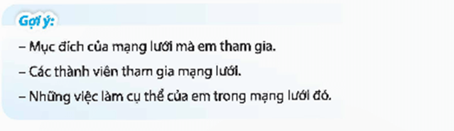 HĐTN 9 Chân trời sáng tạo Chủ đề 6: Xây dựng mạng lưới thực hiện các hoạt động cộng đồng | Giải Hoạt động trải nghiệm 9