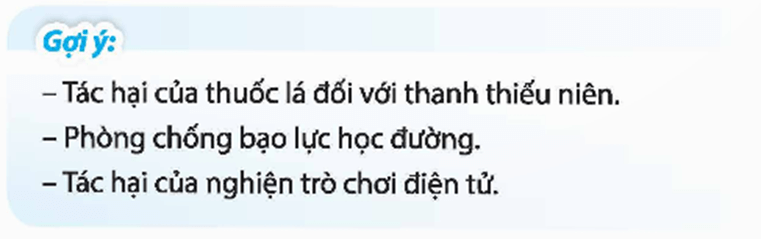 HĐTN 9 Chân trời sáng tạo Chủ đề 6: Xây dựng mạng lưới thực hiện các hoạt động cộng đồng | Giải Hoạt động trải nghiệm 9