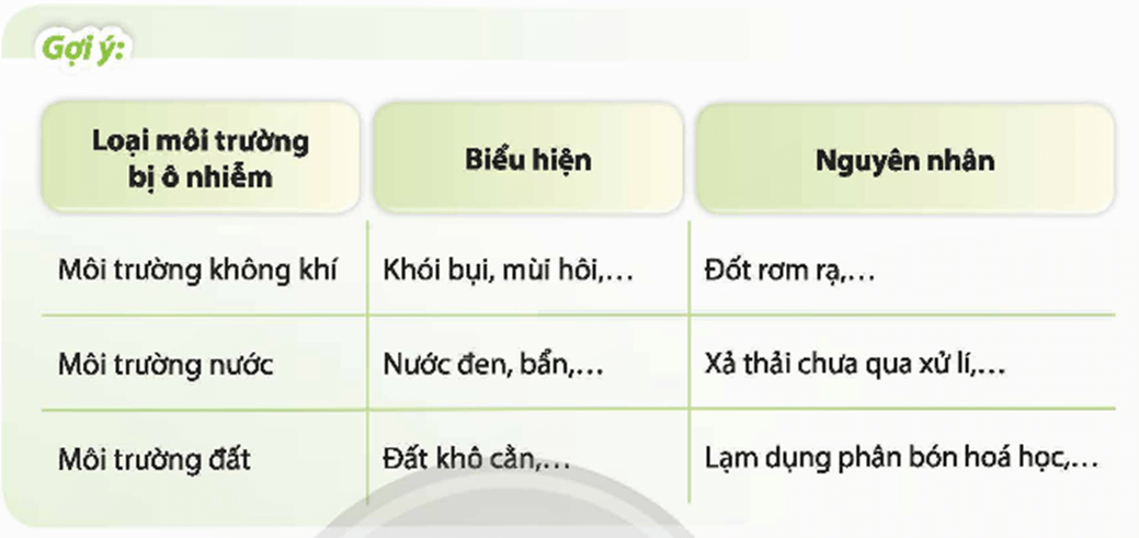 HĐTN 9 Chân trời sáng tạo Chủ đề 7: Bảo vệ môi trường và quảng bá cảnh quan đất nước | Giải Hoạt động trải nghiệm 9