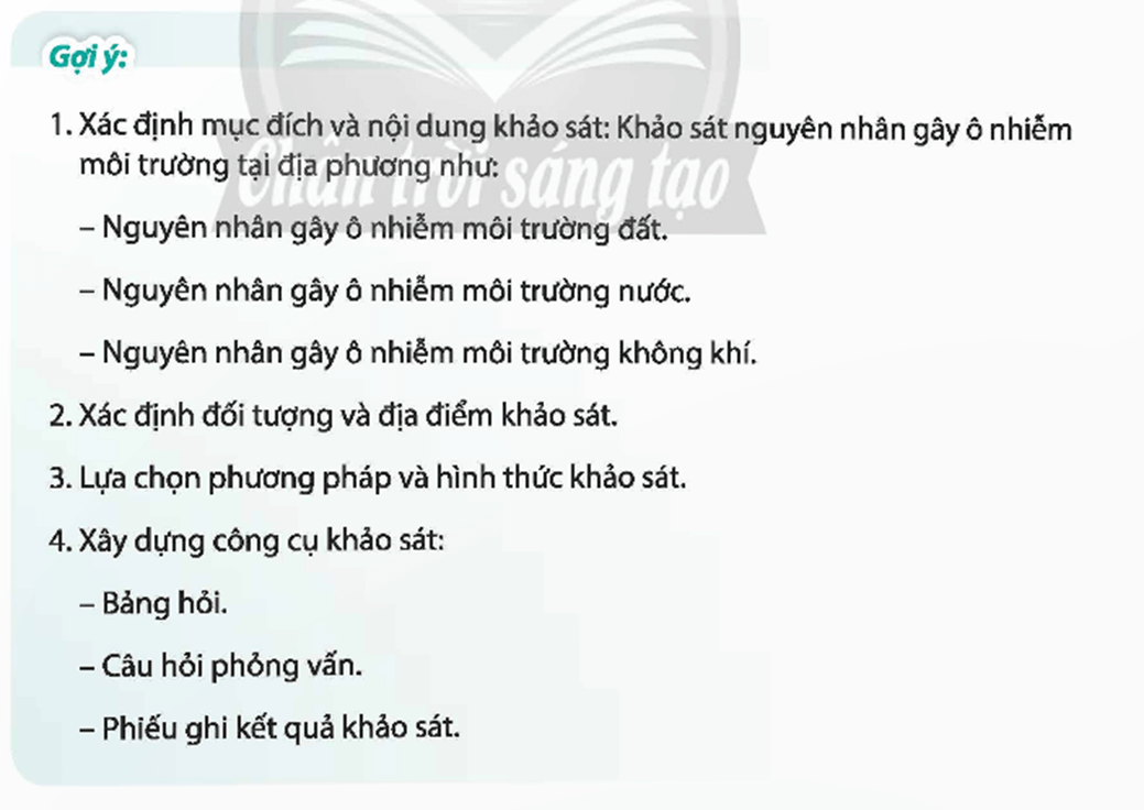 HĐTN 9 Chân trời sáng tạo Chủ đề 7: Bảo vệ môi trường và quảng bá cảnh quan đất nước | Giải Hoạt động trải nghiệm 9