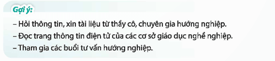 HĐTN 9 Chân trời sáng tạo Chủ đề 9: Xác định con đường cho bản thân sau Trung học cơ sở | Giải Hoạt động trải nghiệm 9