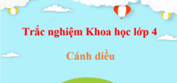 500 Câu hỏi trắc nghiệm Khoa học lớp 4 Cánh diều (có đáp án) | Trắc nghiệm Khoa học lớp 4
