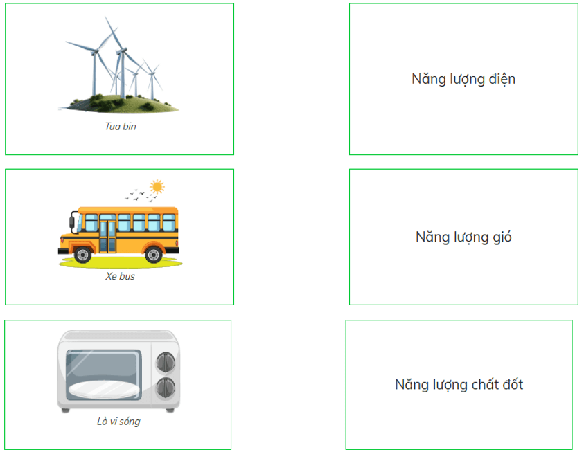 Trắc nghiệm Khoa học lớp 5 Cánh diều Bài 5 (có đáp án): Năng lượng và năng lượng chất đốt (ảnh 5)