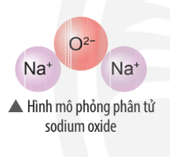 Hãy vẽ sơ đồ và mô tả quá trình tạo thành liên kết trong phân tử sodium oxide