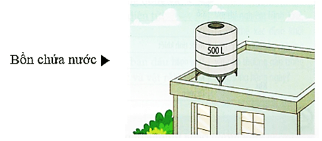 Làm thế nào để xác định khối lượng nước chứa đầy trong một bồn đặt ở trên cao?
