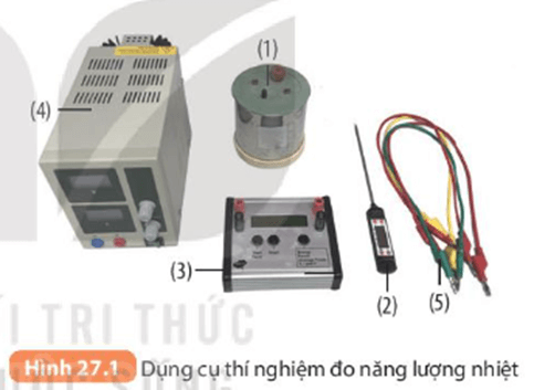 Lý thuyết KHTN 8 Kết nối tri thức Bài 27: Thực hành đo năng lượng nhiệt bằng joulemeter