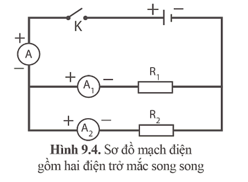 Lý thuyết KHTN 9 Cánh diều Bài 9: Đoạn mạch song song