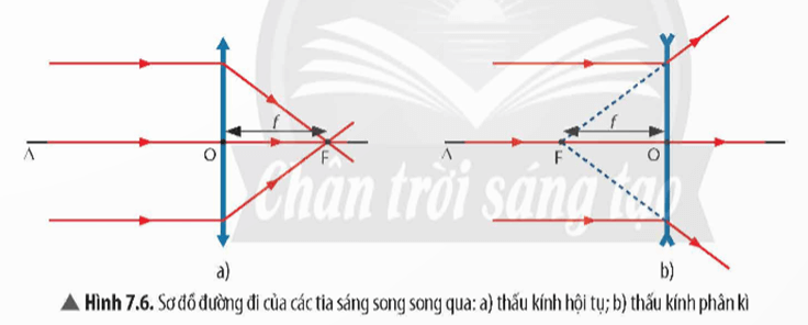 Lý thuyết KHTN 9 Chân trời sáng tạo Bài 7: Thấu kính. Kính lúp