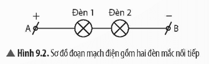 Lý thuyết KHTN 9 Chân trời sáng tạo Bài 9: Đoạn mạch nối tiếp