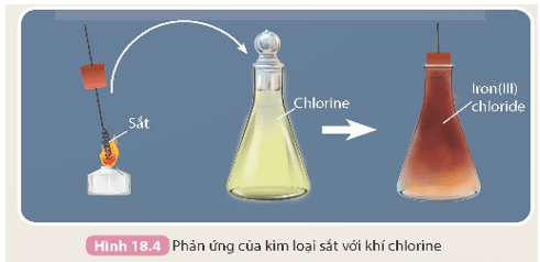 Nghiên cứu phản ứng của một số kim loại với chlorine