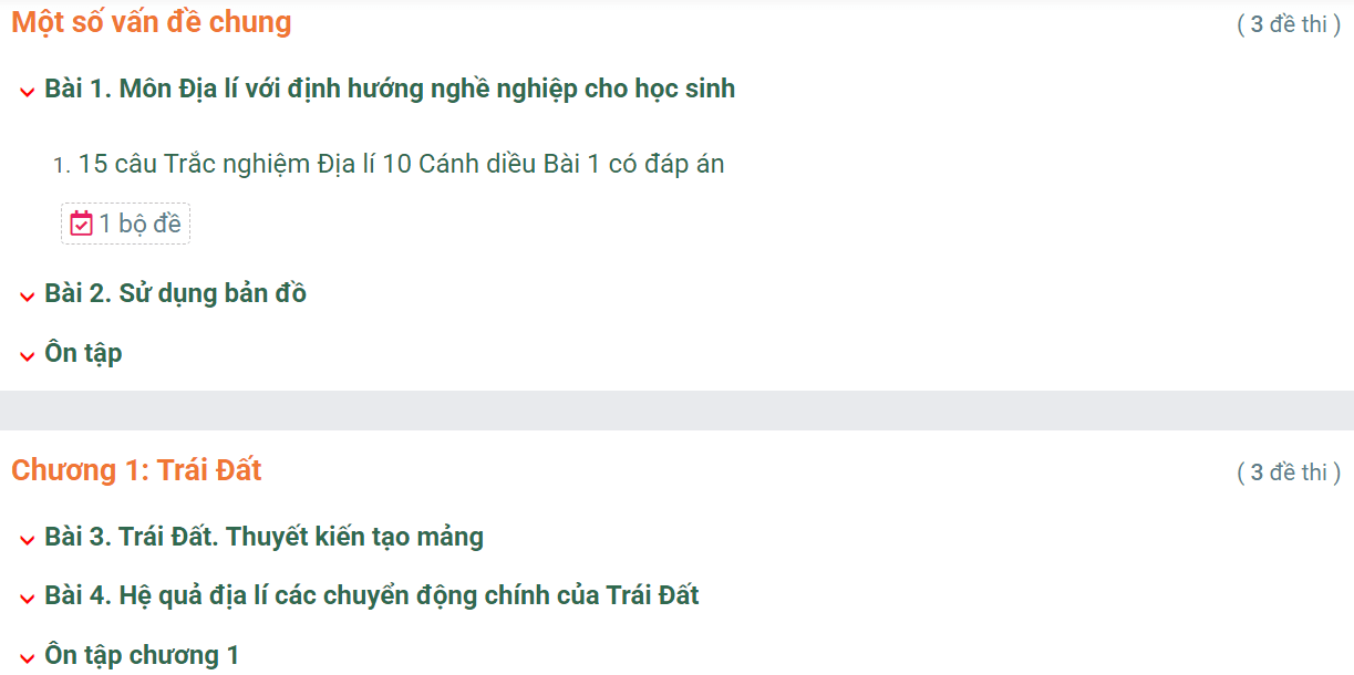 Học online Địa Lí 10 Cánh diều (hiệu quả nhất)