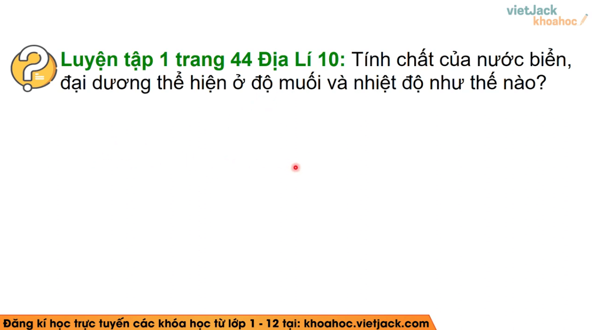 Học online Địa Lí 10 Cánh diều (hiệu quả nhất)