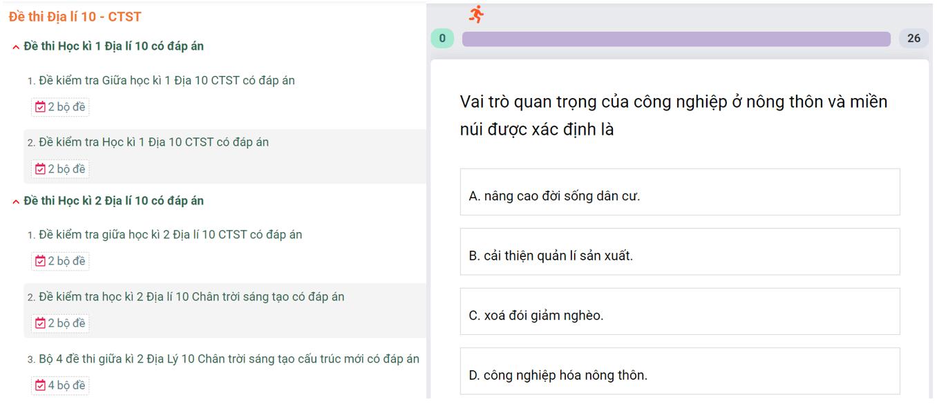 Học online Địa Lí 10 Chân trời sáng tạo (hiệu quả nhất)