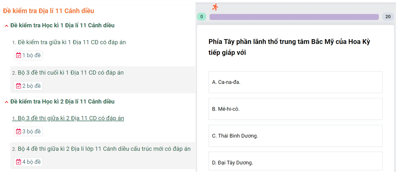 Học online Địa Lí 11 Cánh diều (hiệu quả nhất)