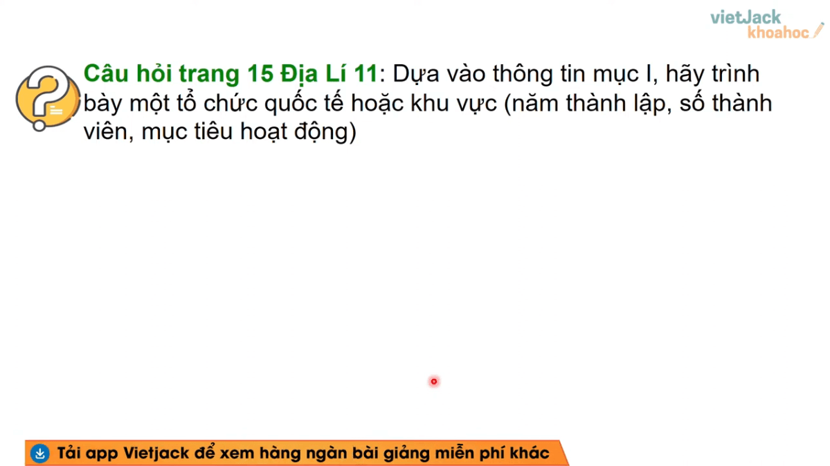 Học online Địa Lí 11 Kết nối tri thức (hiệu quả nhất)