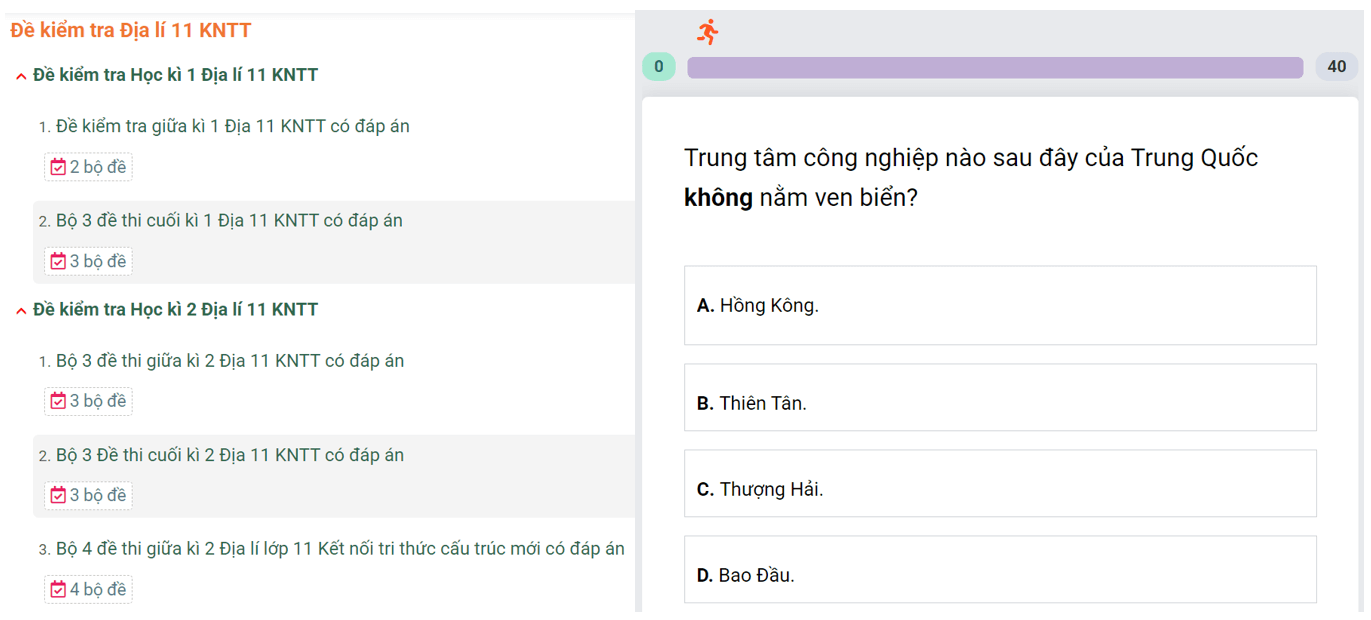 Học online Địa Lí 11 Kết nối tri thức (hiệu quả nhất)