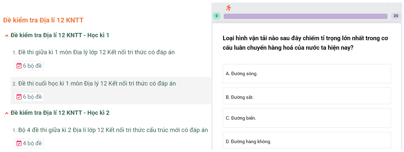 Học online Địa Lí 12 Kết nối tri thức (hiệu quả nhất)
