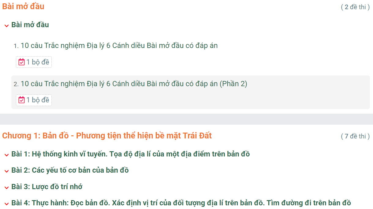 Học online Địa Lí 6 Cánh diều (hiệu quả nhất)