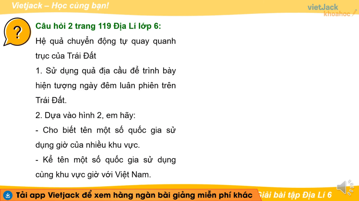 Học online Địa Lí 6 Kết nối tri thức (hiệu quả nhất)