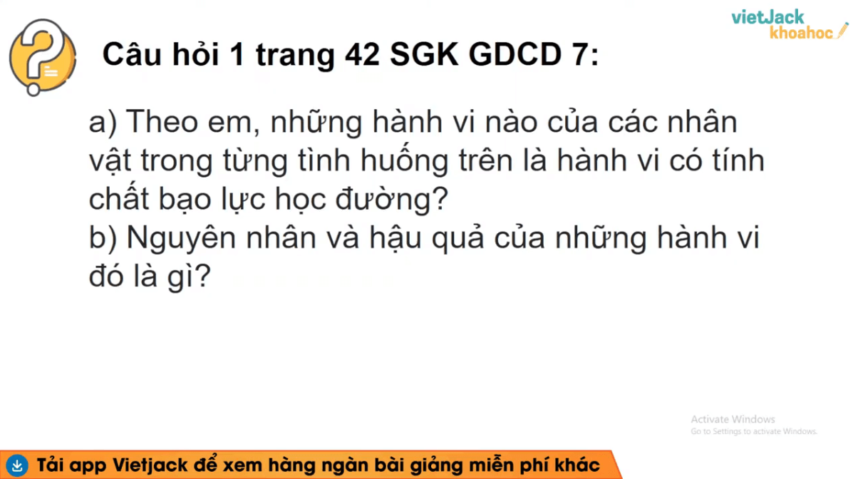 Học online GDCD 7 Cánh diều (hiệu quả nhất)