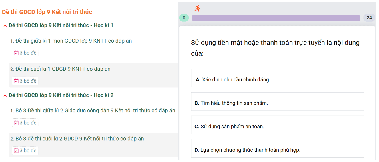 Học online GDCD 9 Kết nối tri thức (hiệu quả nhất)