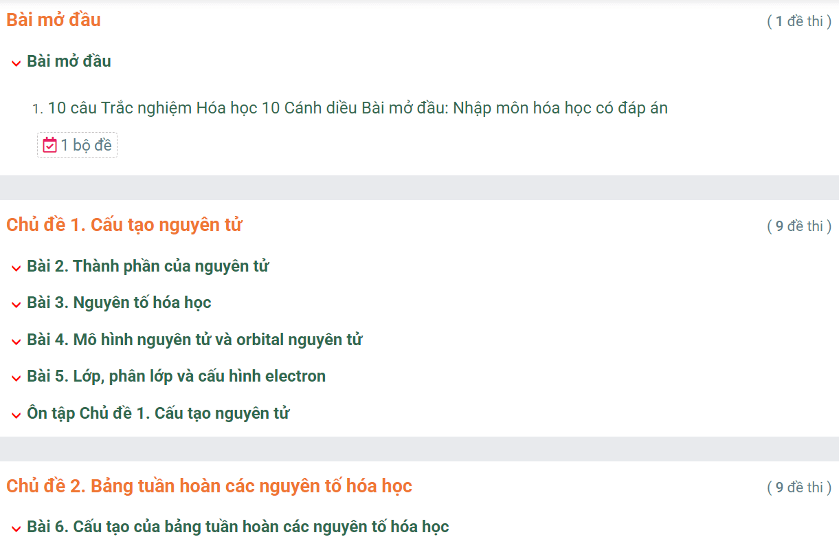 Học online Hóa học 10 Cánh diều (hiệu quả nhất)