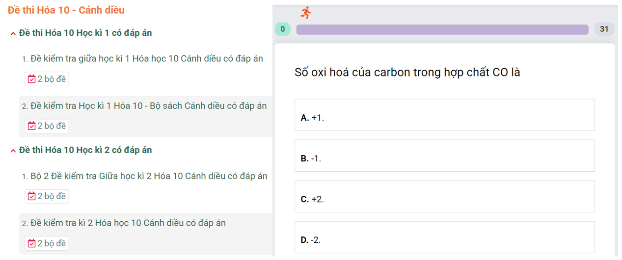 Học online Hóa học 10 Cánh diều (hiệu quả nhất)