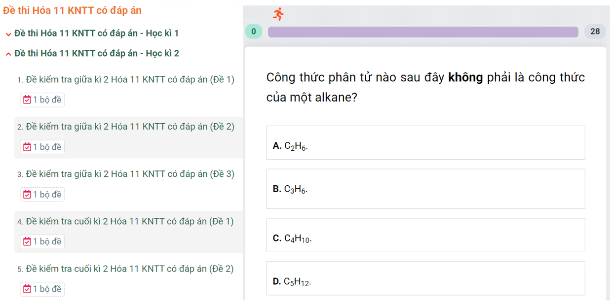 Học online Hóa học 11 Kết nối tri thức (hiệu quả nhất)