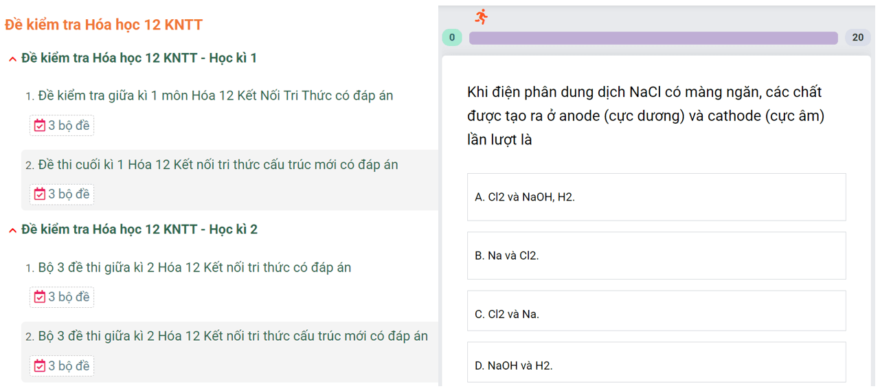 Học online Hóa học 12 Kết nối tri thức (hiệu quả nhất)