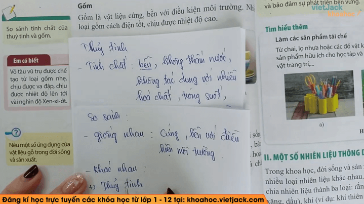 Học online Khoa học tự nhiên 6 Cánh diều (hiệu quả nhất)