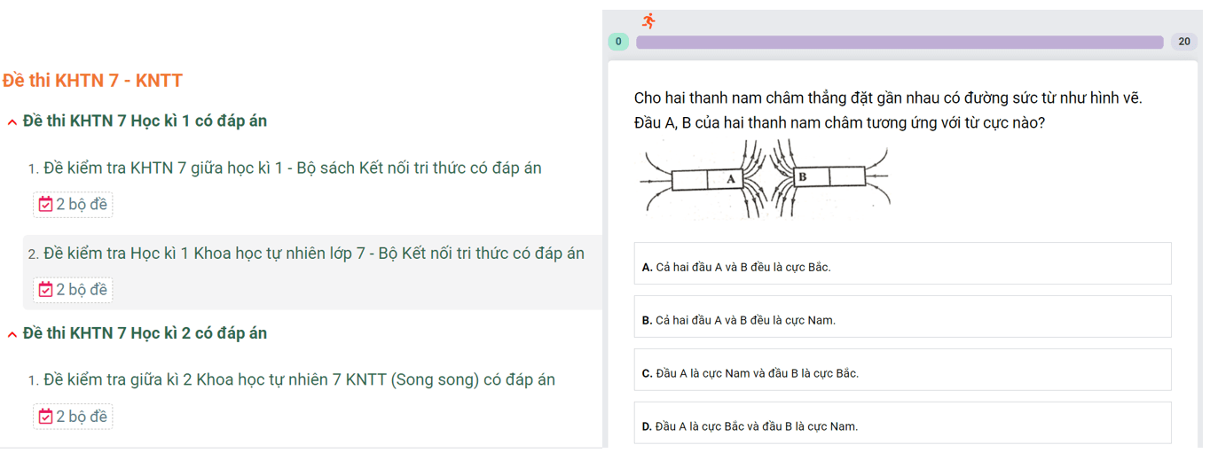 Học online Khoa học tự nhiên 7 Kết nối tri thức (hiệu quả nhất)