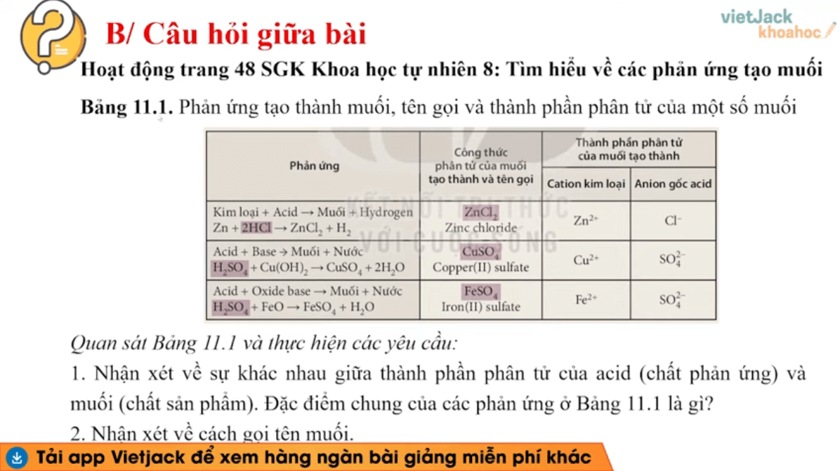 Học online Khoa học tự nhiên 8 Kết nối tri thức (hiệu quả nhất)