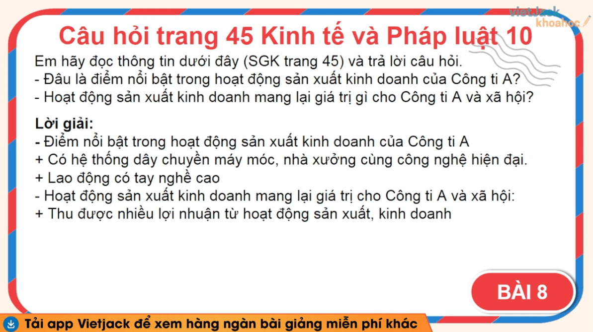 Học online Kinh tế và Pháp luật 10 Chân trời sáng tạo (hiệu quả nhất)