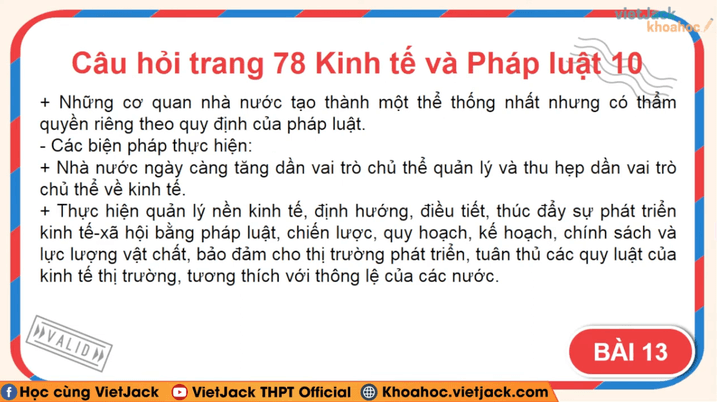 Học online Kinh tế và Pháp luật 10 Chân trời sáng tạo (hiệu quả nhất)