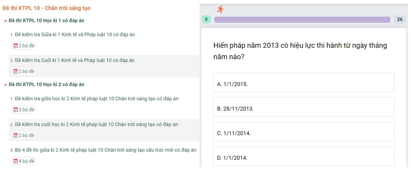 Học online Kinh tế và Pháp luật 10 Chân trời sáng tạo (hiệu quả nhất)