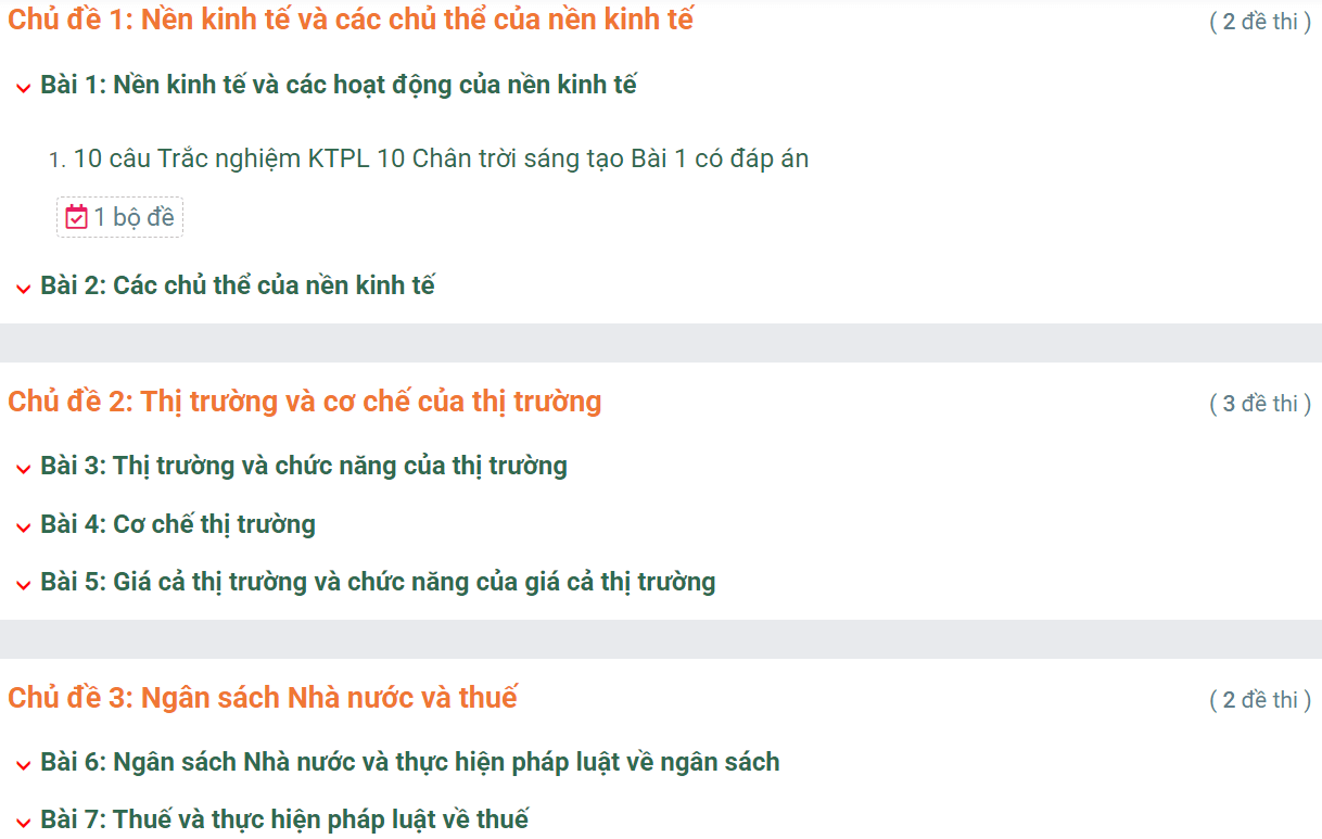 Học online Kinh tế và Pháp luật 11 Chân trời sáng tạo (hiệu quả nhất)