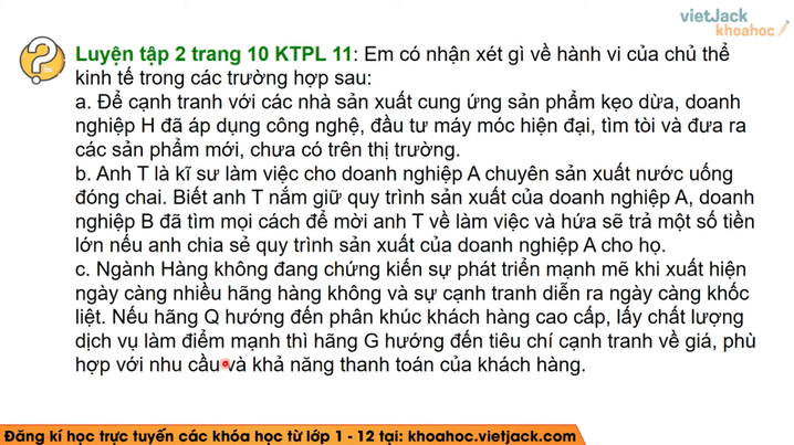 Học online Kinh tế và Pháp luật 11 Chân trời sáng tạo (hiệu quả nhất)