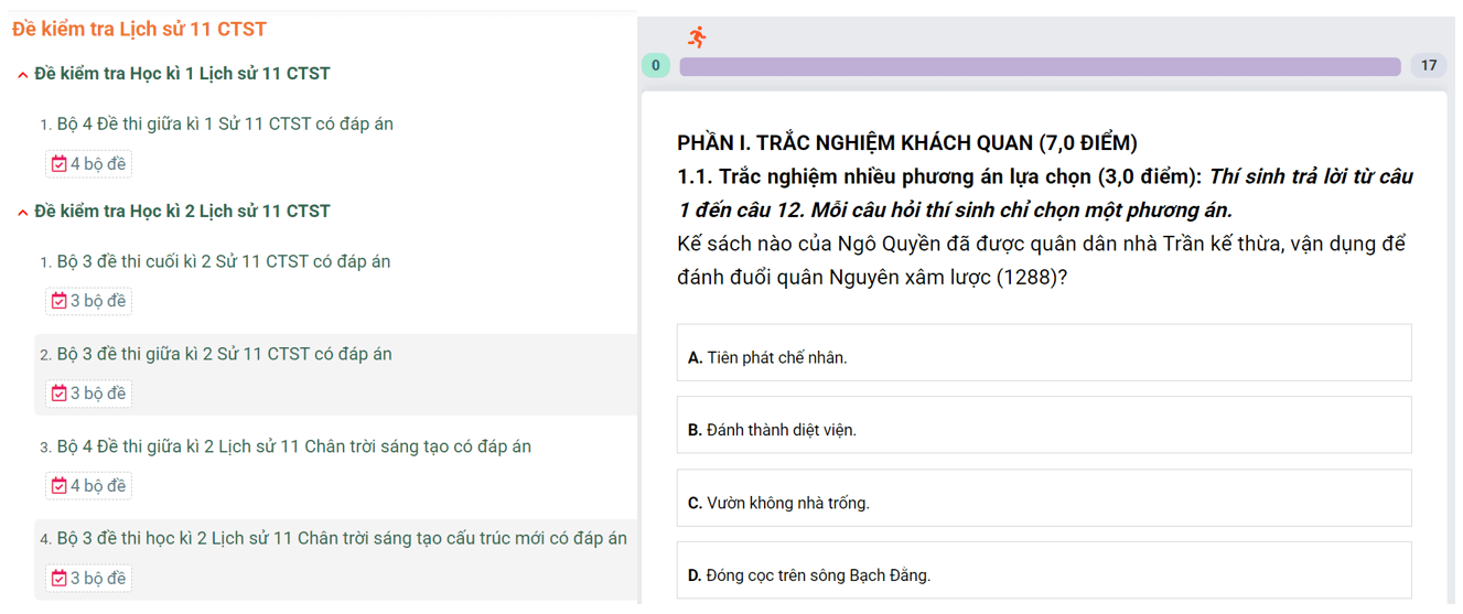 Học online Lịch Sử 11 Chân trời sáng tạo (hiệu quả nhất)