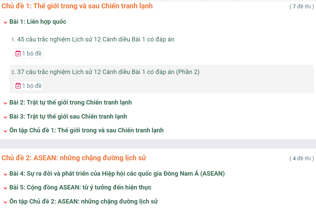 Học online Lịch Sử 12 Cánh diều (hiệu quả nhất)