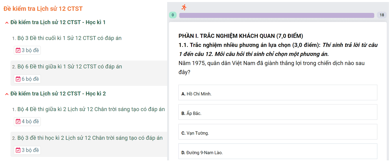 Học online Lịch Sử 12 Chân trời sáng tạo (hiệu quả nhất)