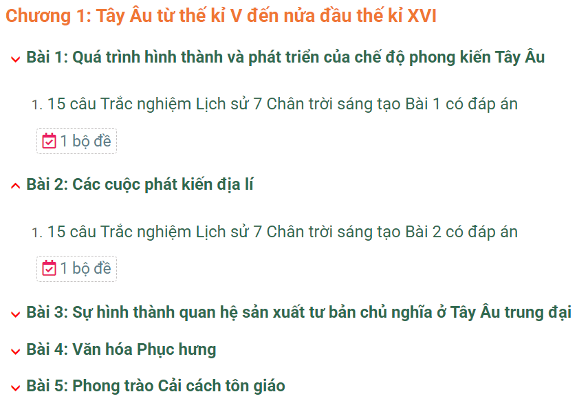 Học online Lịch Sử 7 Chân trời sáng tạo (hiệu quả nhất)
