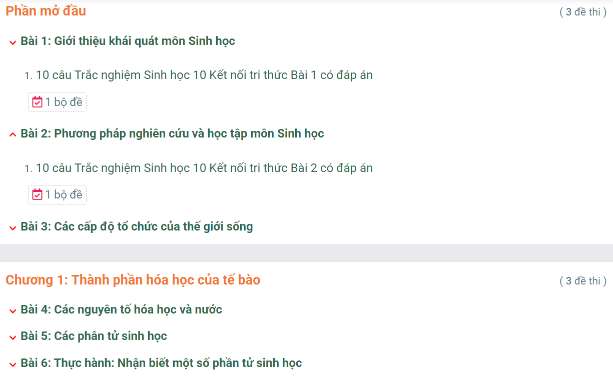 Học online Sinh học 10 Kết nối tri thức (hiệu quả nhất)