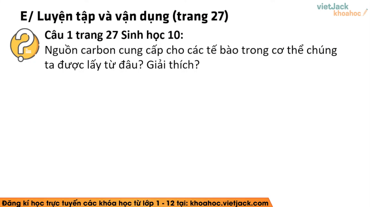 Học online Sinh học 10 Kết nối tri thức (hiệu quả nhất)